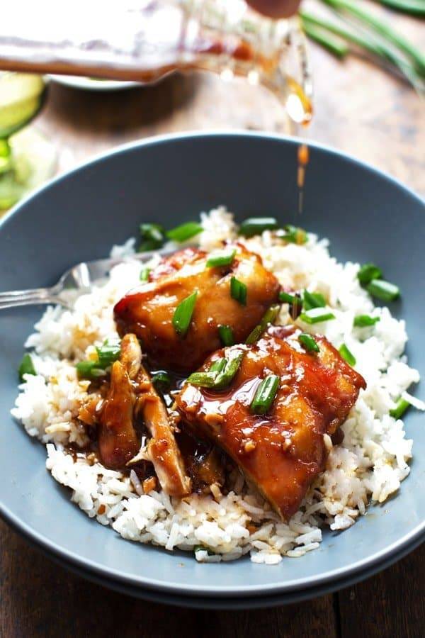Bourbon chicken