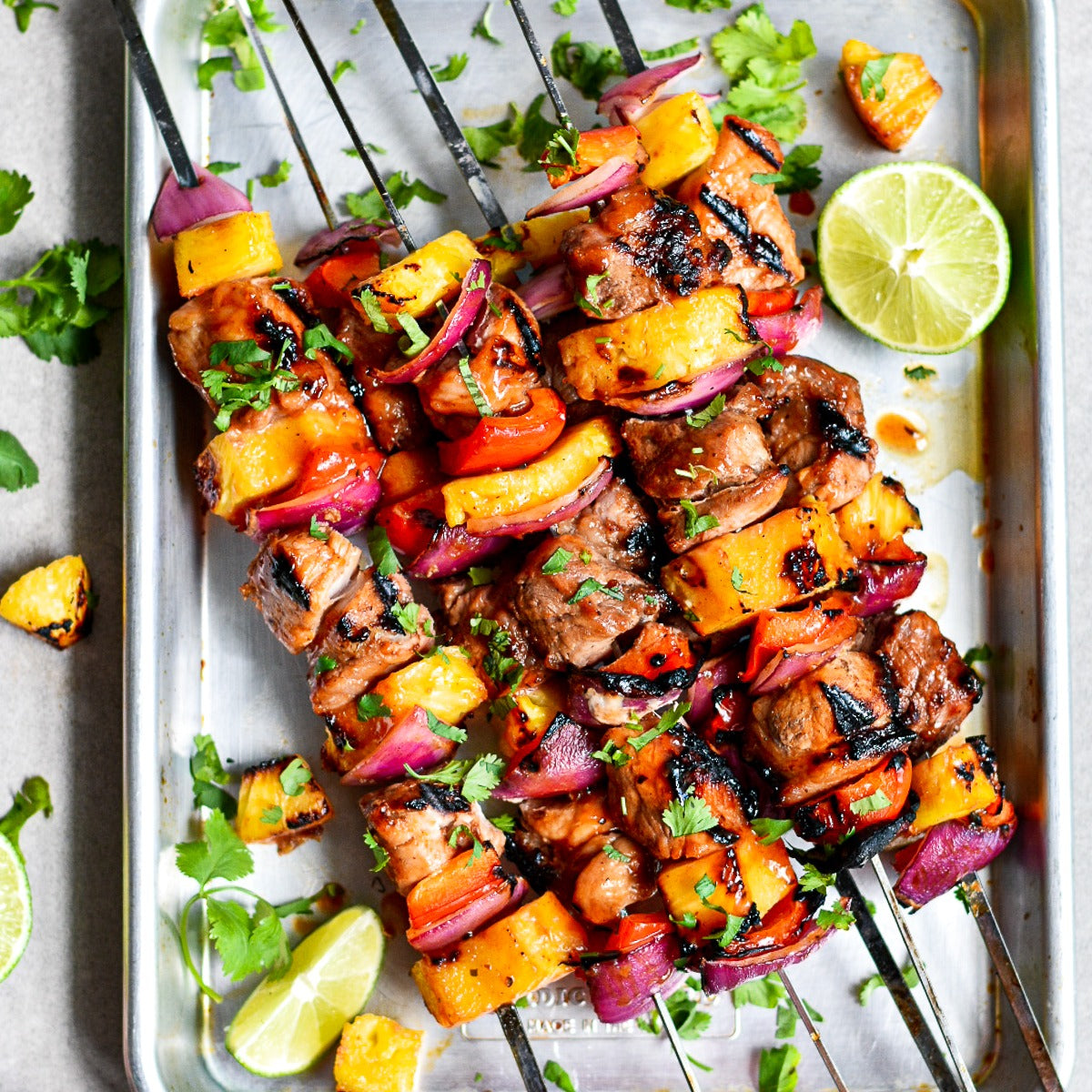 Hawaiian Pork Kabobs