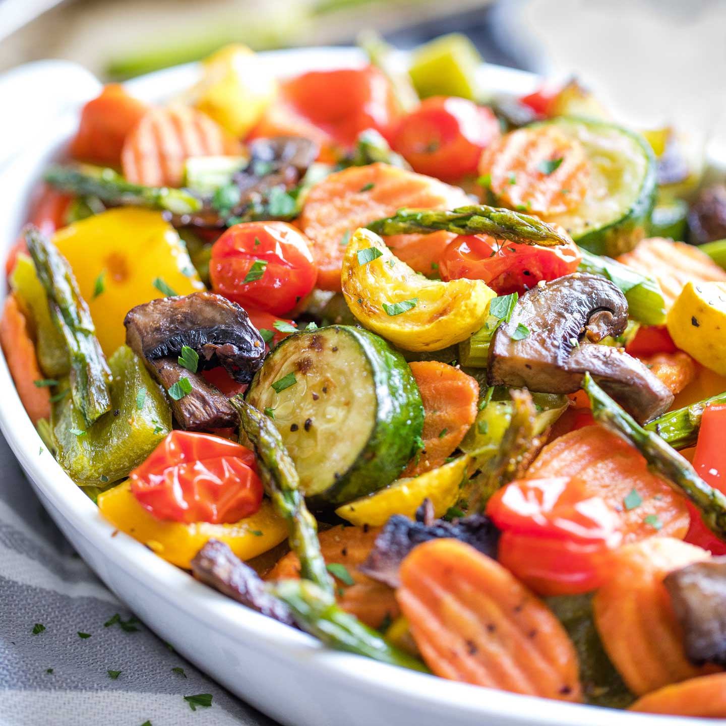Side of Roasted Mixed Veggies