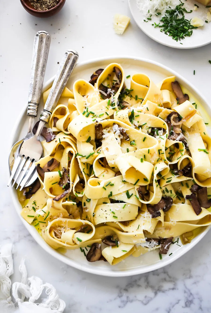 Mushroom Pappardelle