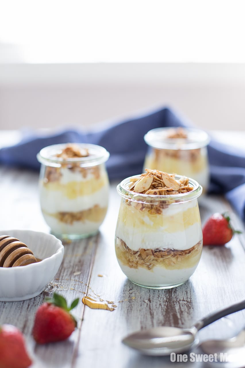 Pina Colada Parfait w/ Muffin