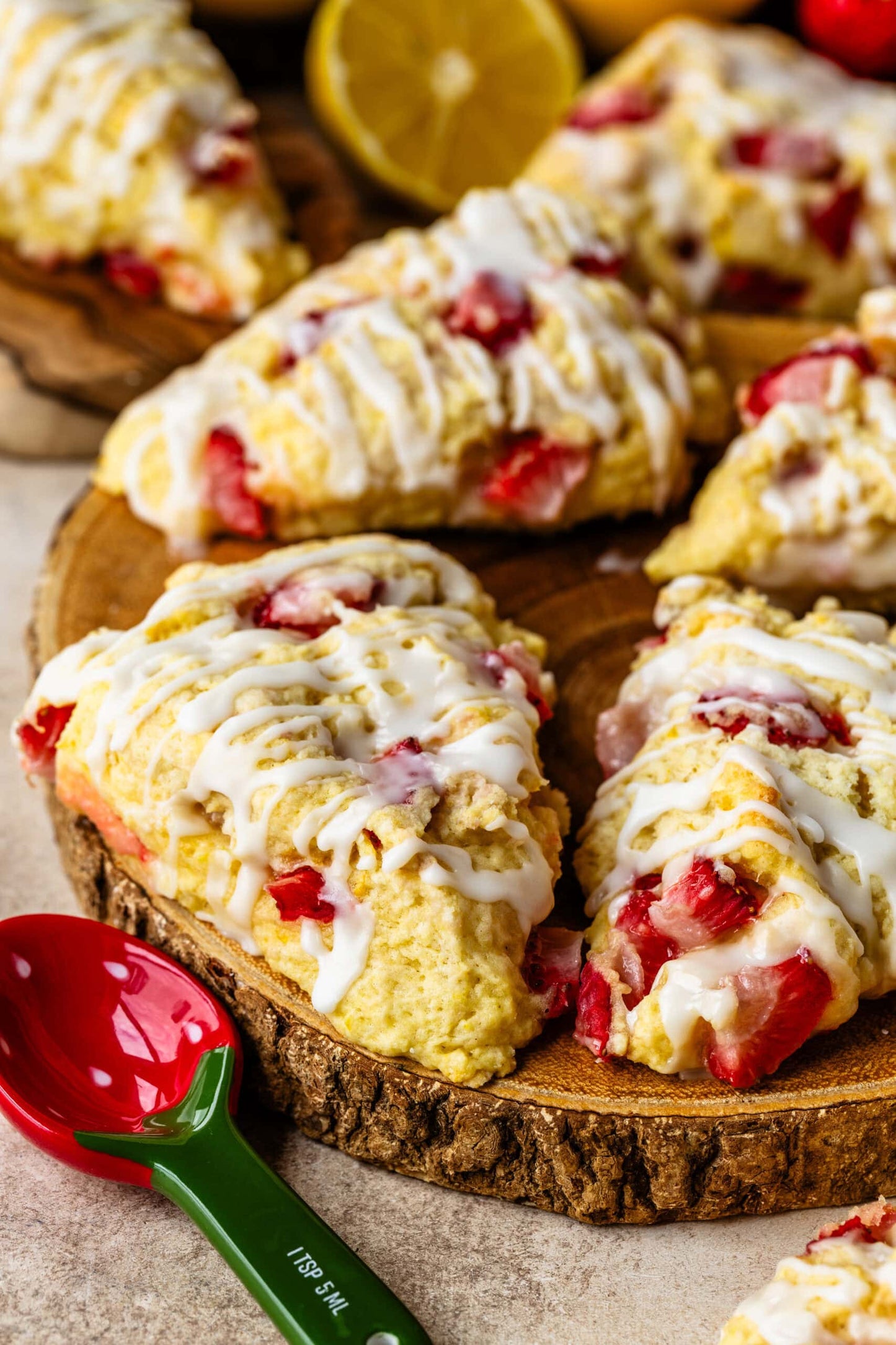 Strawberry Scones