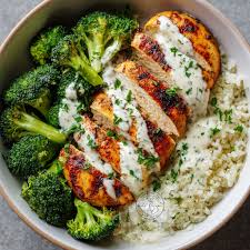 Grilled Chicken & Broccoli Bowl