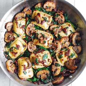 Mushroom Ravioli