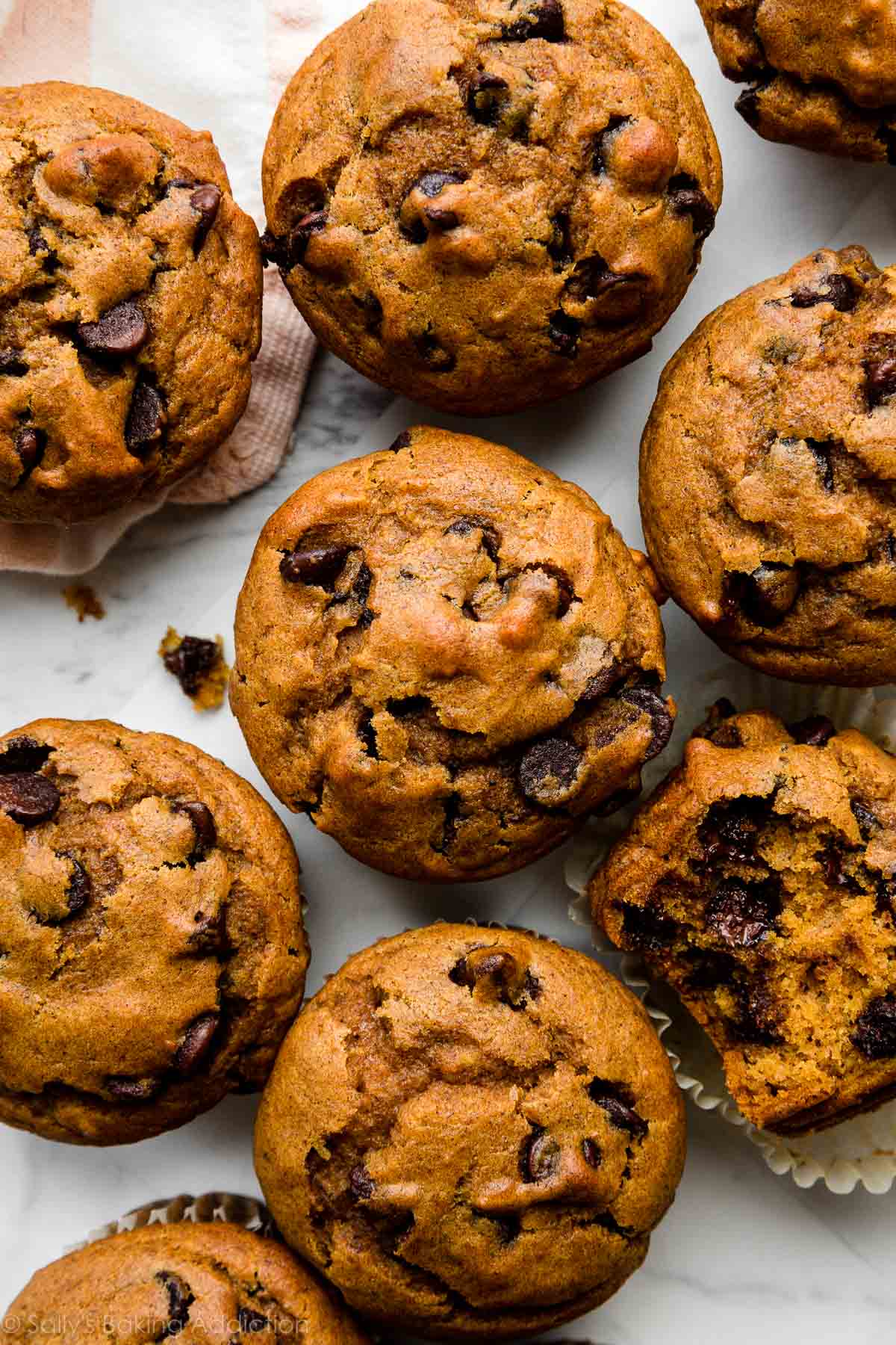 Pumpkin Chocolate Chip Muffins