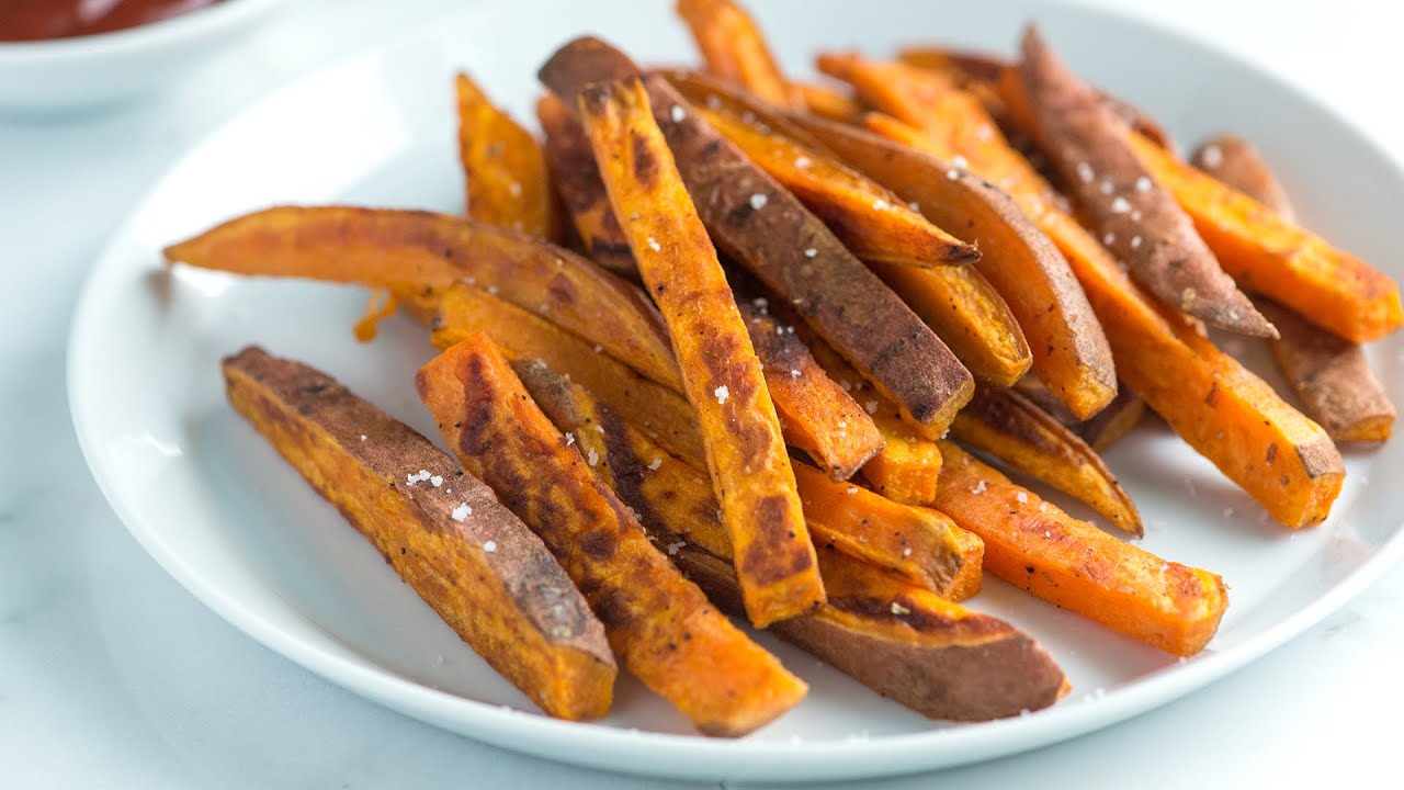 Side of Roasted Sweet Potato Wedges