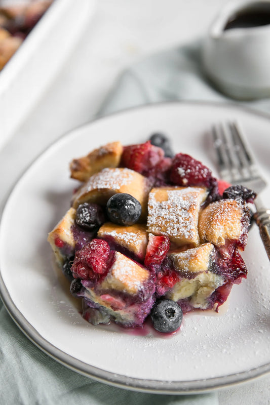 Mixed Berry French Toast Casserole