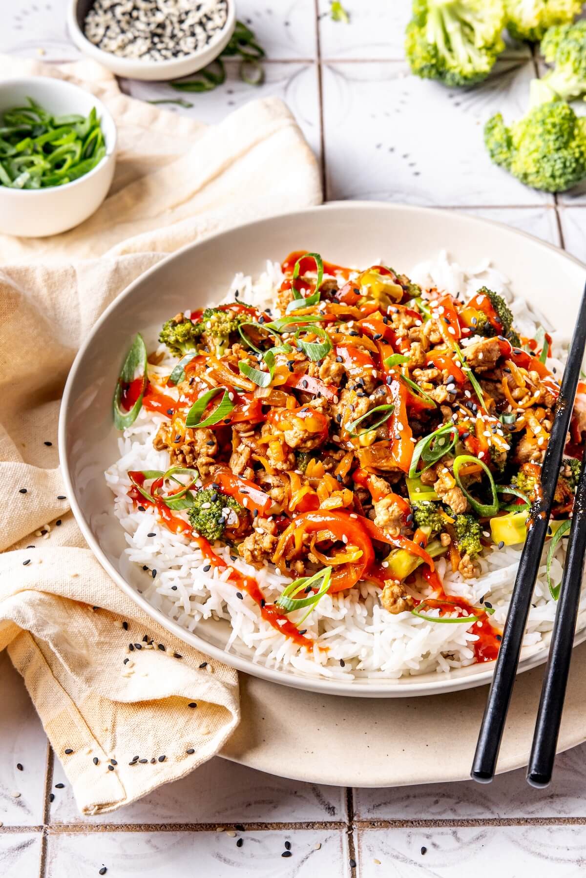 Turkey Teriyaki Stir Fry