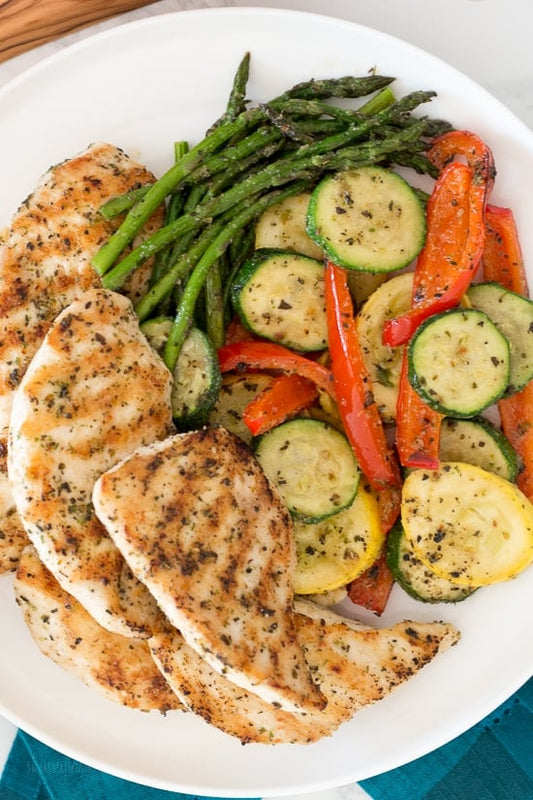 Grilled Chicken & Veggies