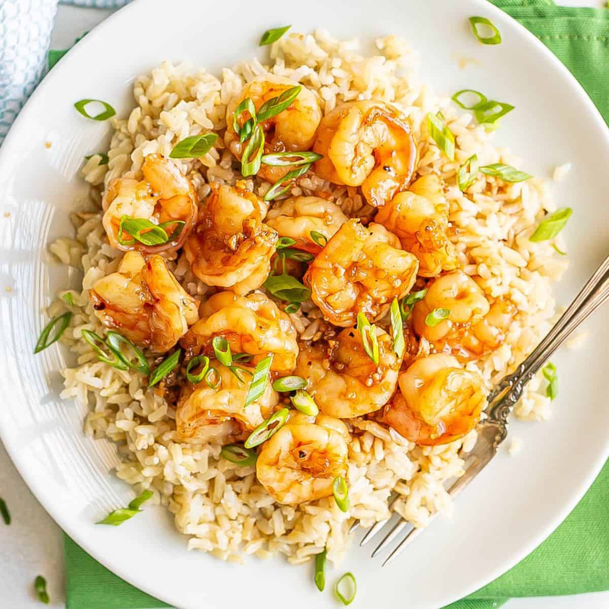Honey Garlic Shrimp