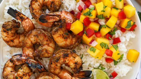Caribbean Jerk Shrimp