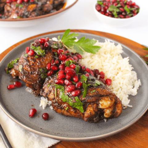 Pomegranate Baked Chicken