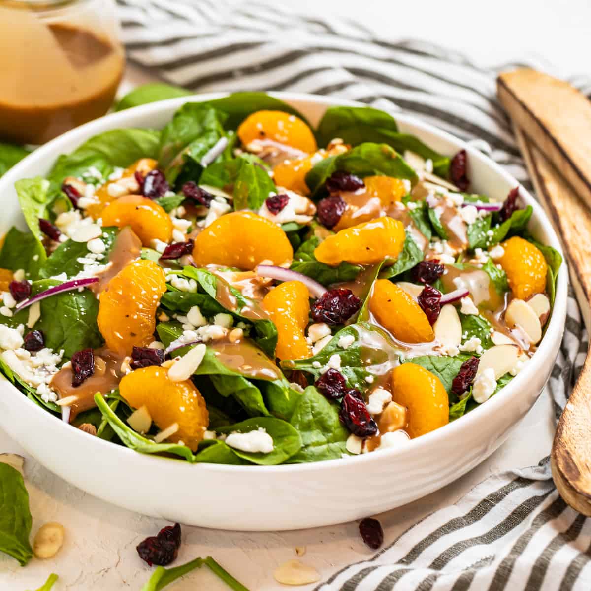 Spinach Mandarin Salad
