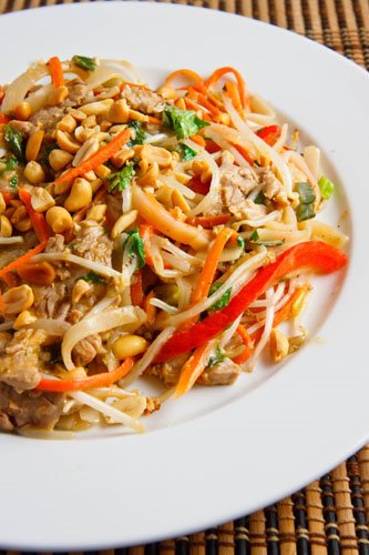 Thai Peanut Noodle Bowl