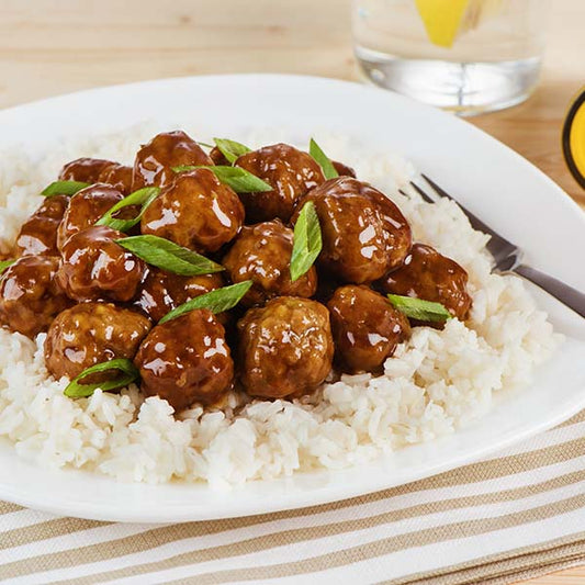 Honey Garlic Turkey Meatballs