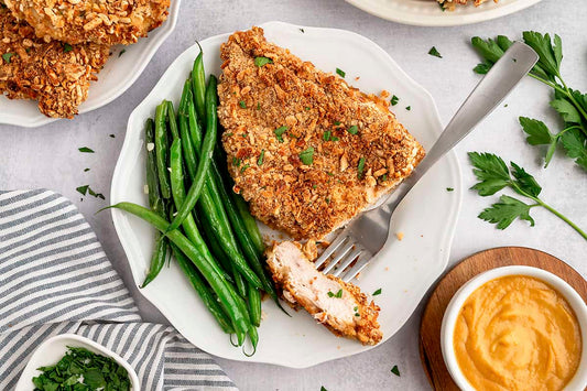 Pretzel Crusted Chicken