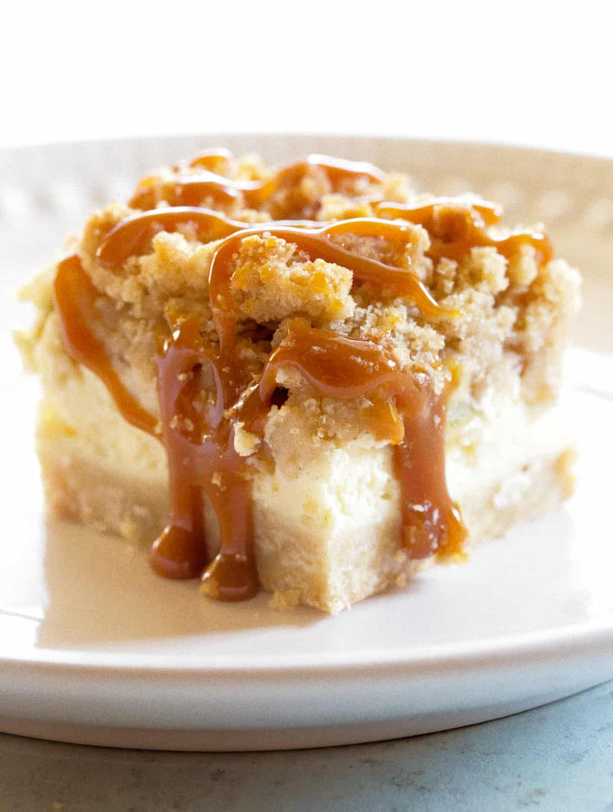 Carmel Apple Cheesecake Bars