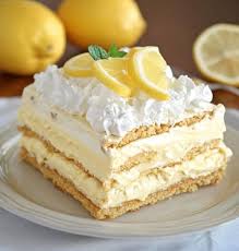 Lemon Eclair Cake