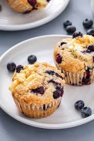 Blueberry Cream Cheese Muffins