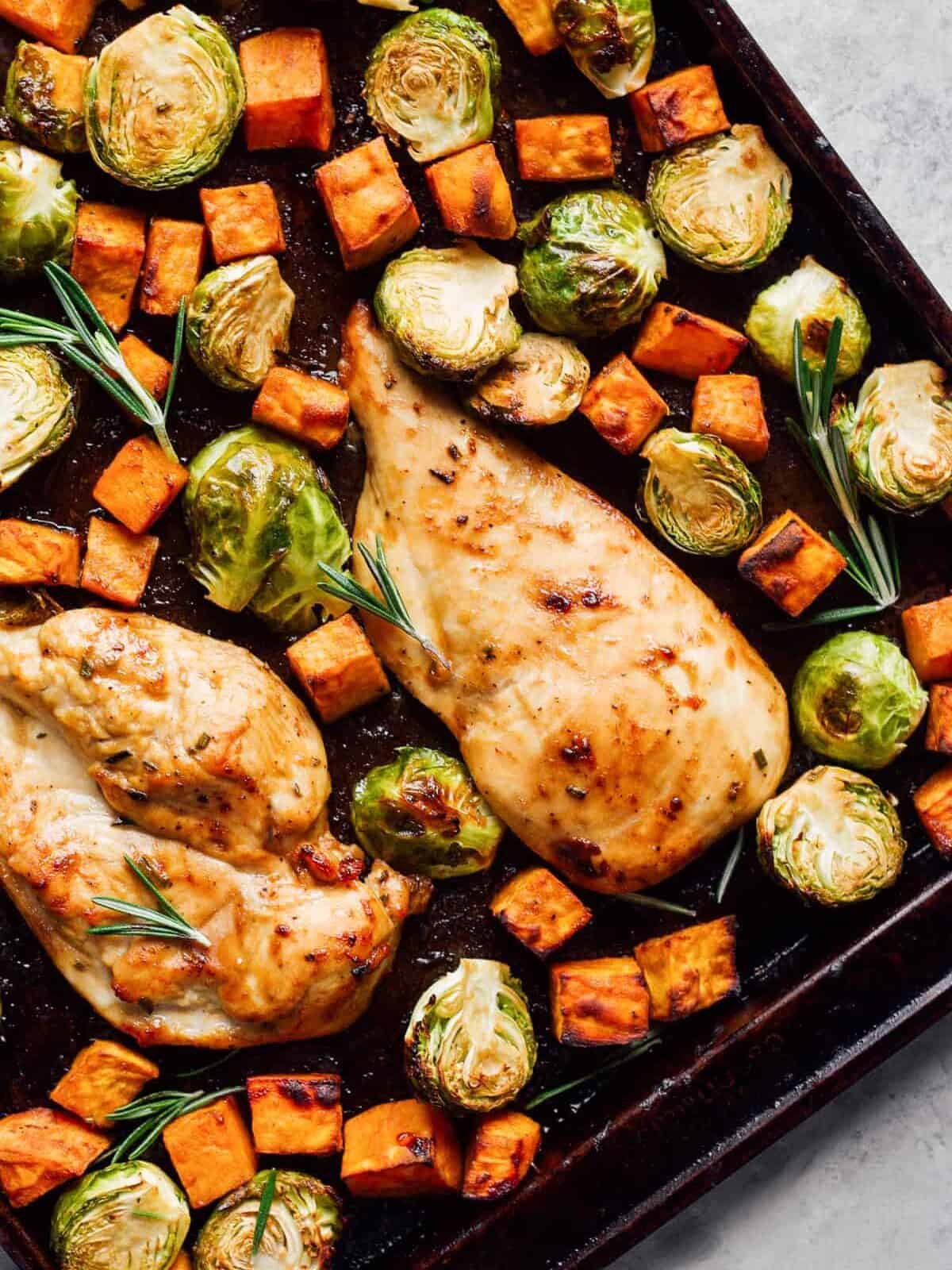 Dijon Maple Glazed Chicken