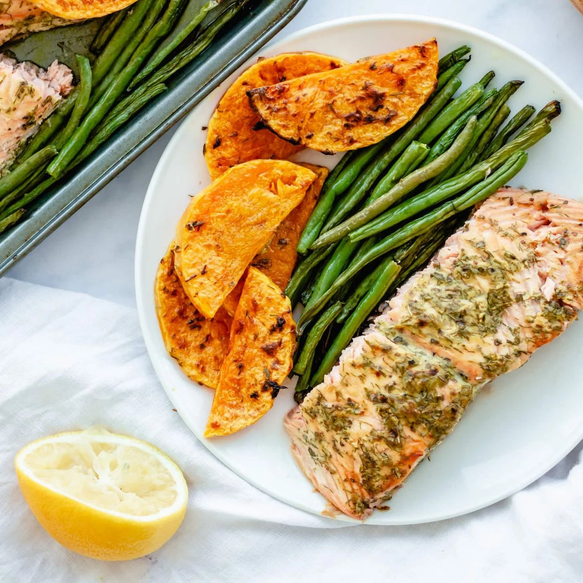 Dijon Maple Glazed Salmon