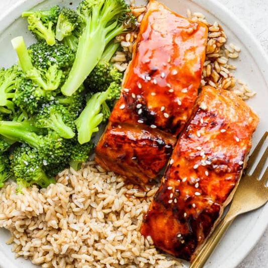 Teriyaki Glazed Salmon